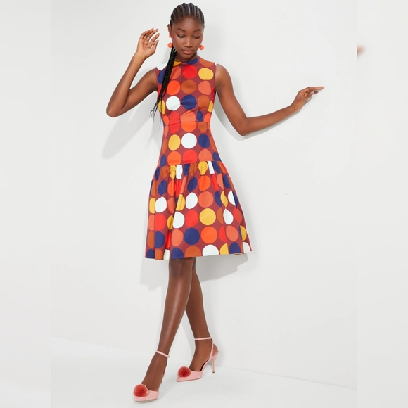 NWT KATE SPADE GO JULIA DOT DRESS - Picture 6 of 10